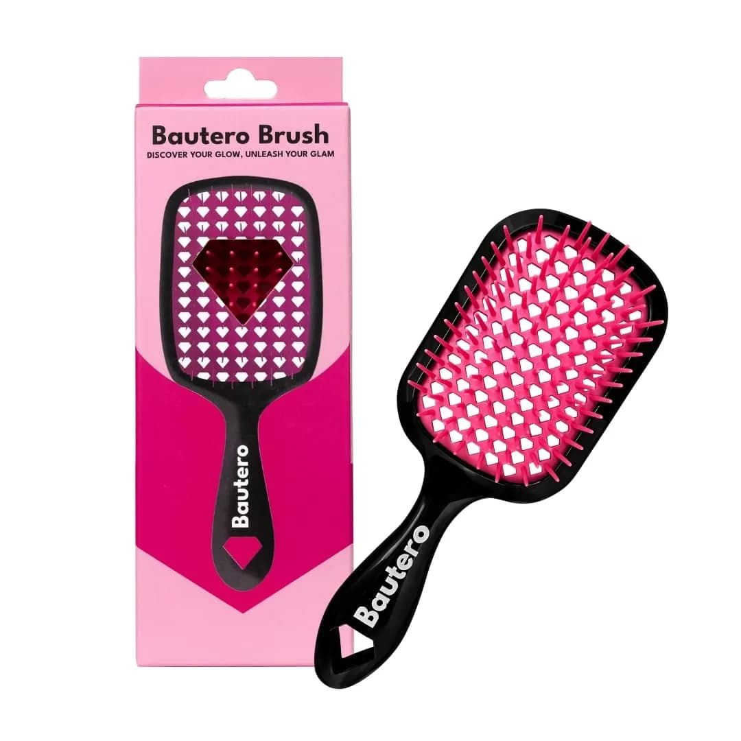 Bautero cepillo desenredante para cabello rizado