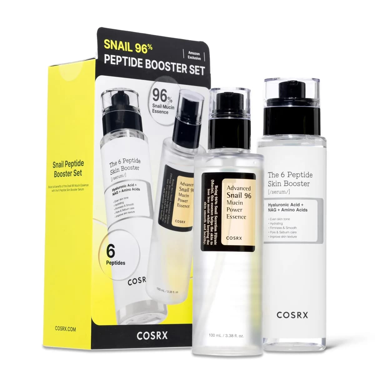 COSRX Set Snail Mucin 96% + Peptide Booster